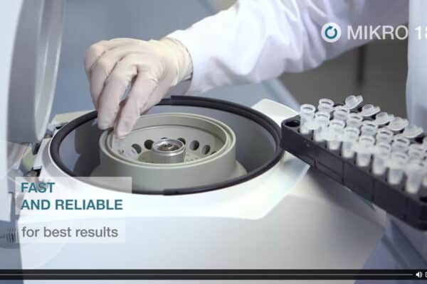 Hettich MIKRO 185 Microcentrifuge | Video Summary