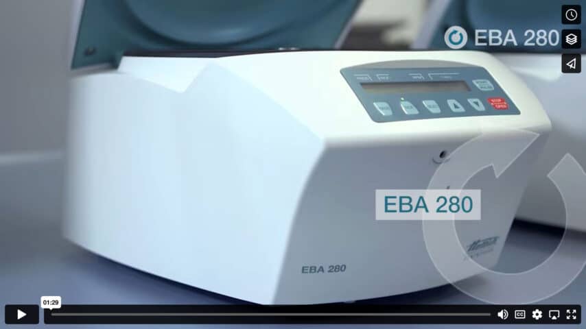 EBA 280 - Small Centrifuge | Hettich North America
