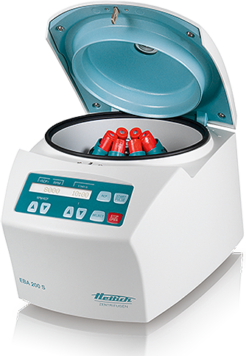 Hettich EBA 200 S small centrifuge open