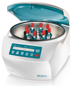 Hettich EBA 280 small centrifuge open