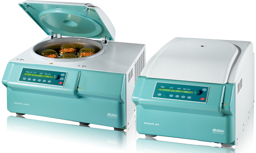 hettich ROTANTA 460 and ROTANTA 460 R Benchtop Centrifuges