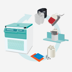 Hettich whole blood centrifuge