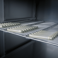 Hettich tubes in incubator