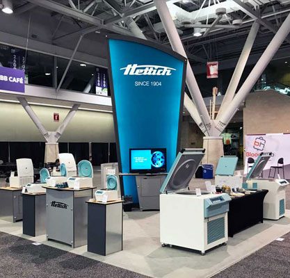 Hettich Trade Show booth