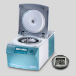 Hettich MIKRO 200 R centrifuge with 24-place and PCR strip rotors