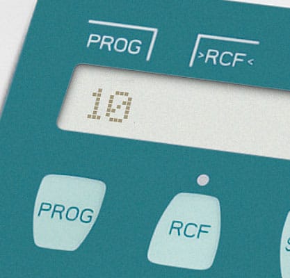 Hettich small centrifuge program panel