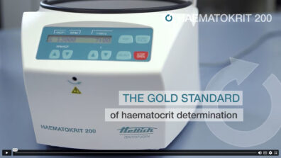 Hettich HAEMATOKRIT 200 Small Centrifuge Video