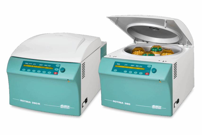 Hettich ROTINA 380 R and ROTINA 380 Benchtop Centrifuge