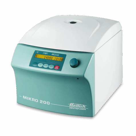 Hettich MIKRO 200 mico centrifuge open