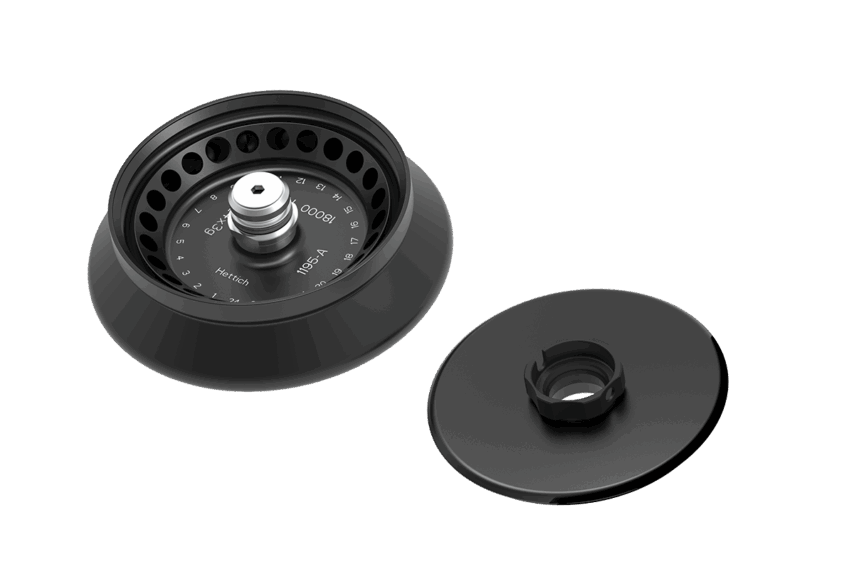 Hettich MIKRO 220 micro centrifuge microliter tube package