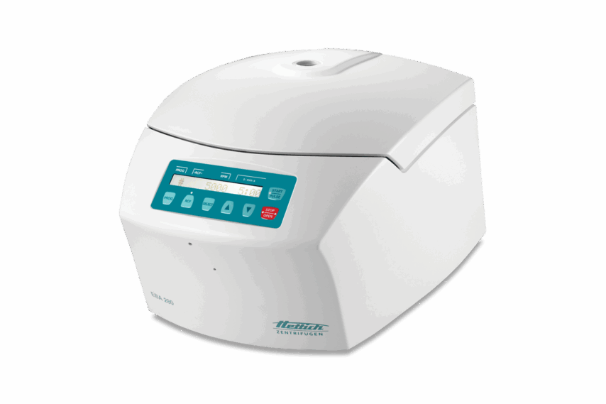 hettich EBA 208 small centrifuge closed