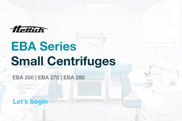 Hettich EBA Series Small Centrifuges | Product Video