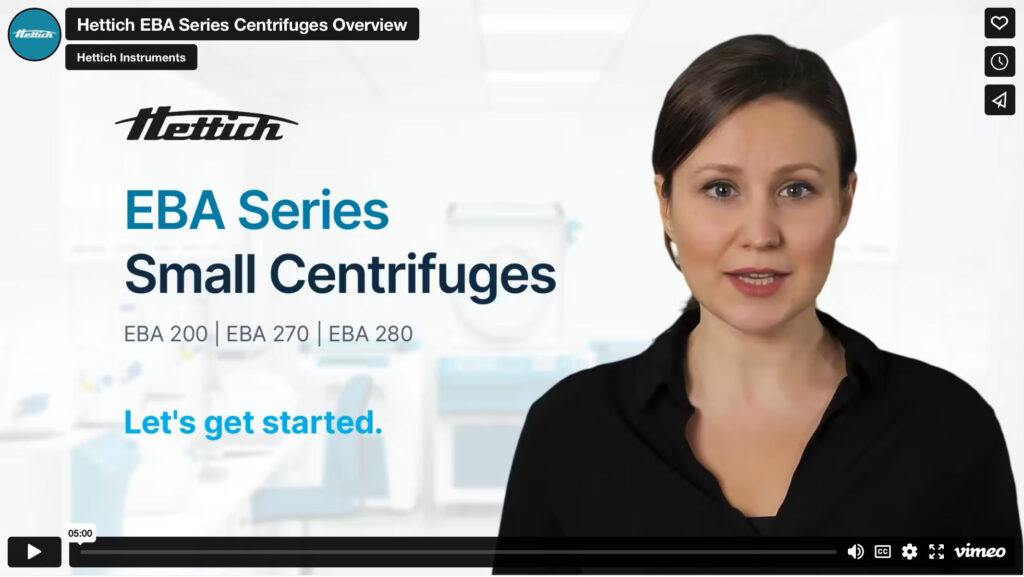 The EBA series product overview video image