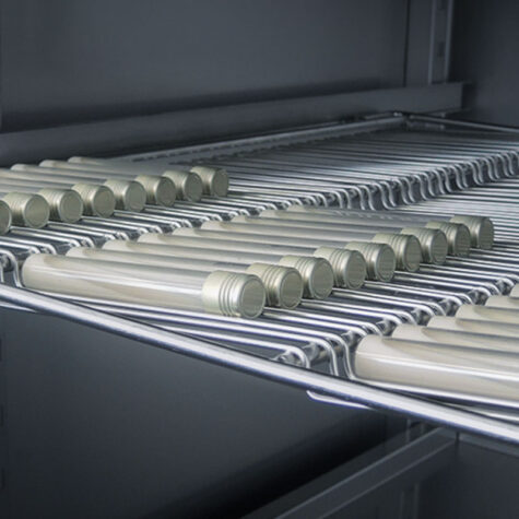 Hettich tubes in incubator